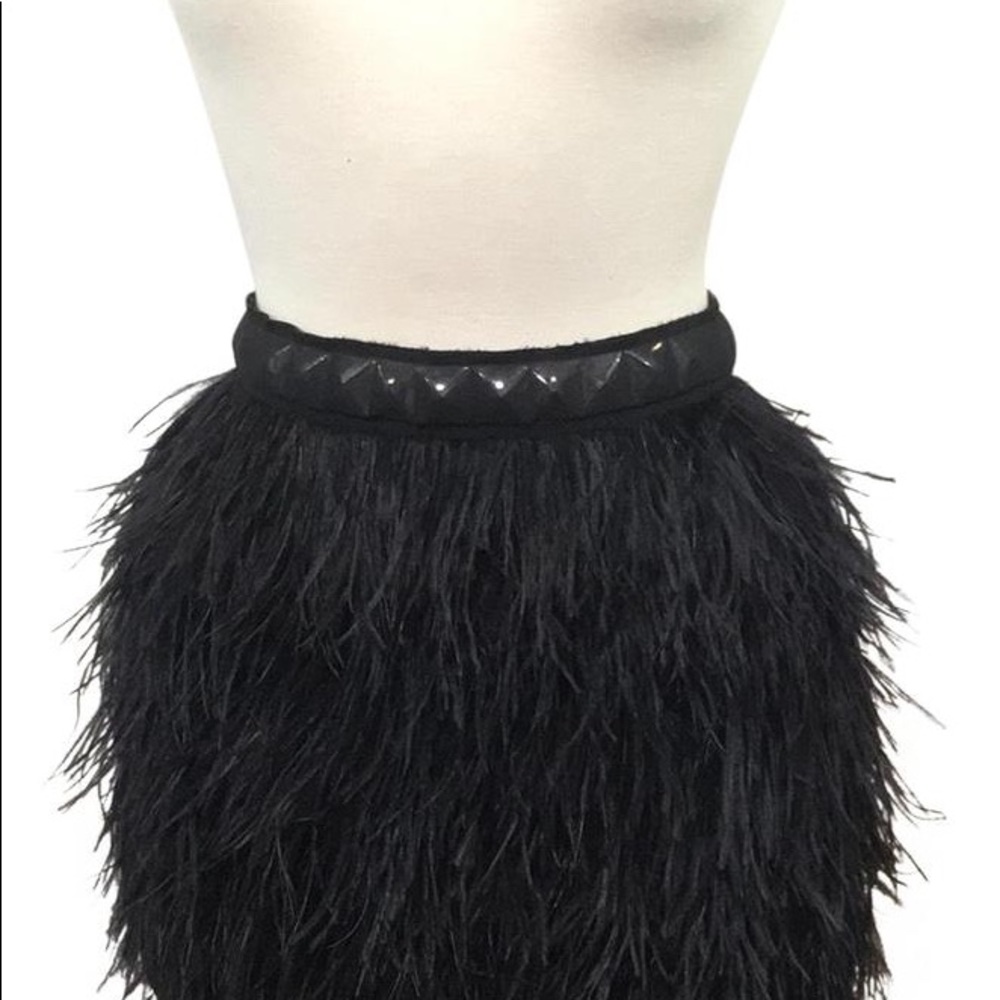 Michael Kors feather mini skirt NWT 6